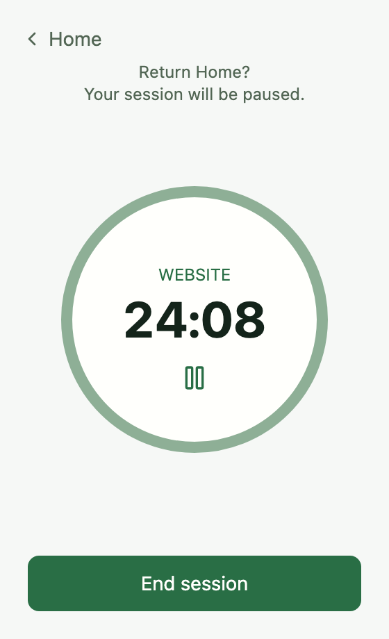 Tempo tracking a Website session